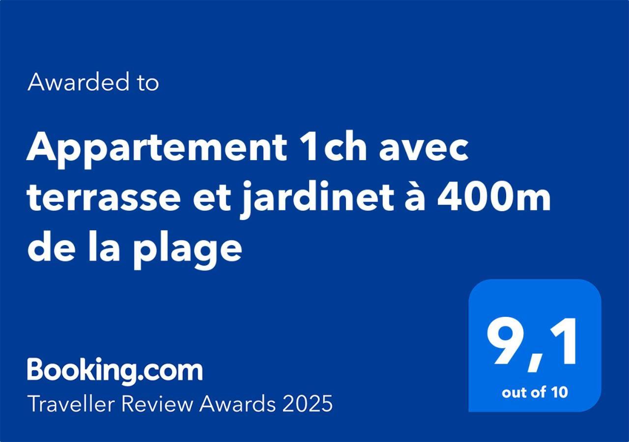 Appartement 1Ch Avec Terrasse Et Jardinet A 400M De La Plage Кавалере-сюр-Мер Екстериор снимка